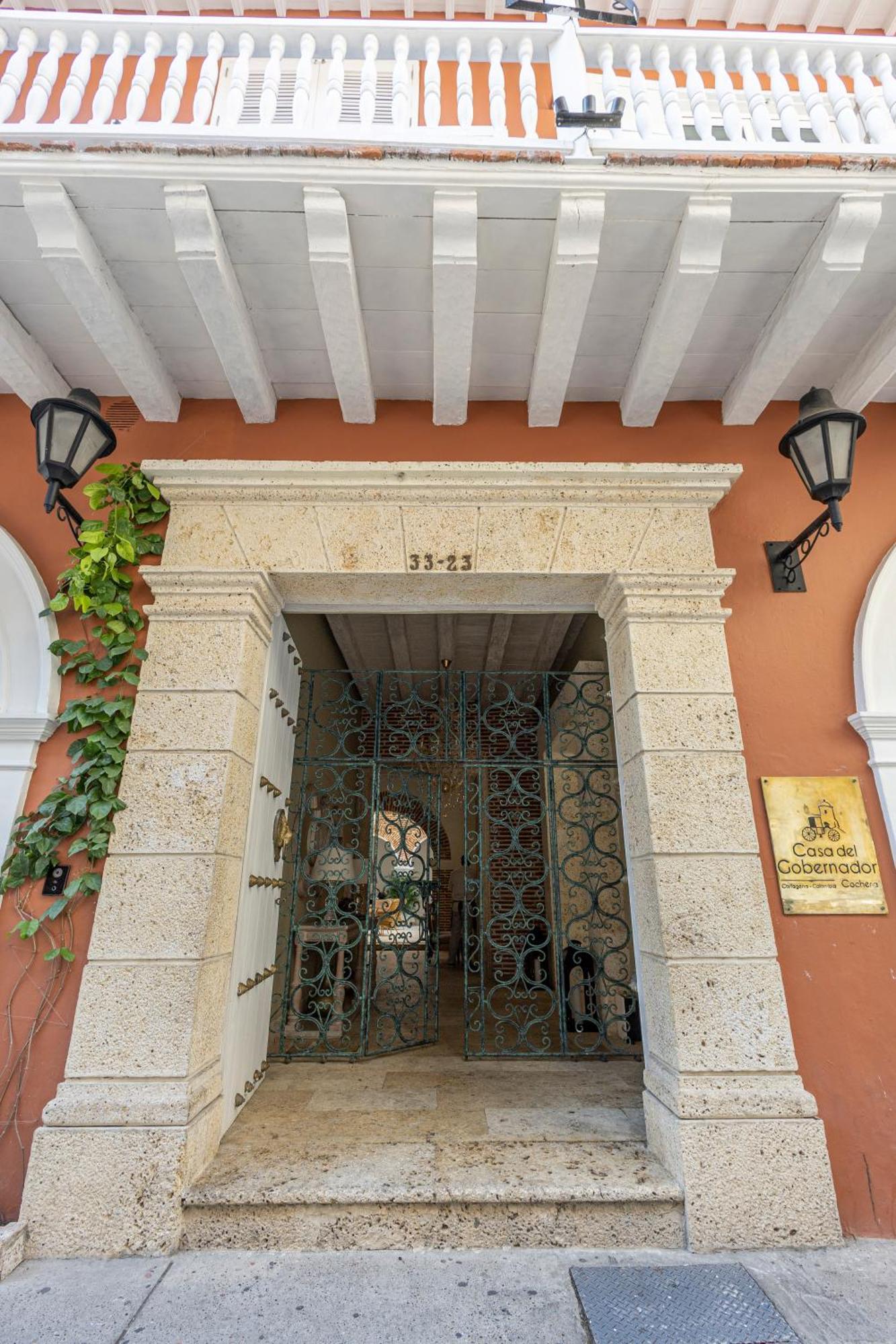 Hotel Casa Del Gobernador Cartagena Exterior photo