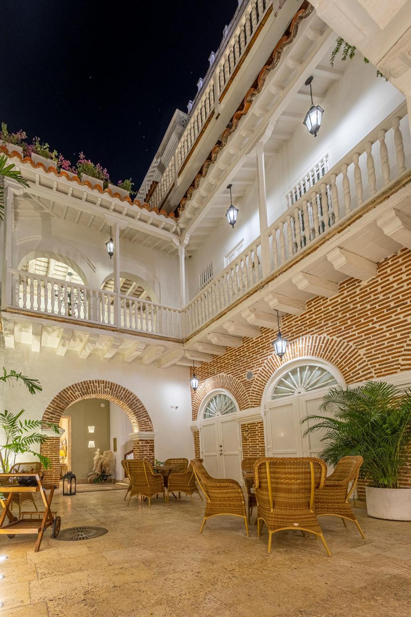 Hotel Casa Del Gobernador Cartagena Exterior photo